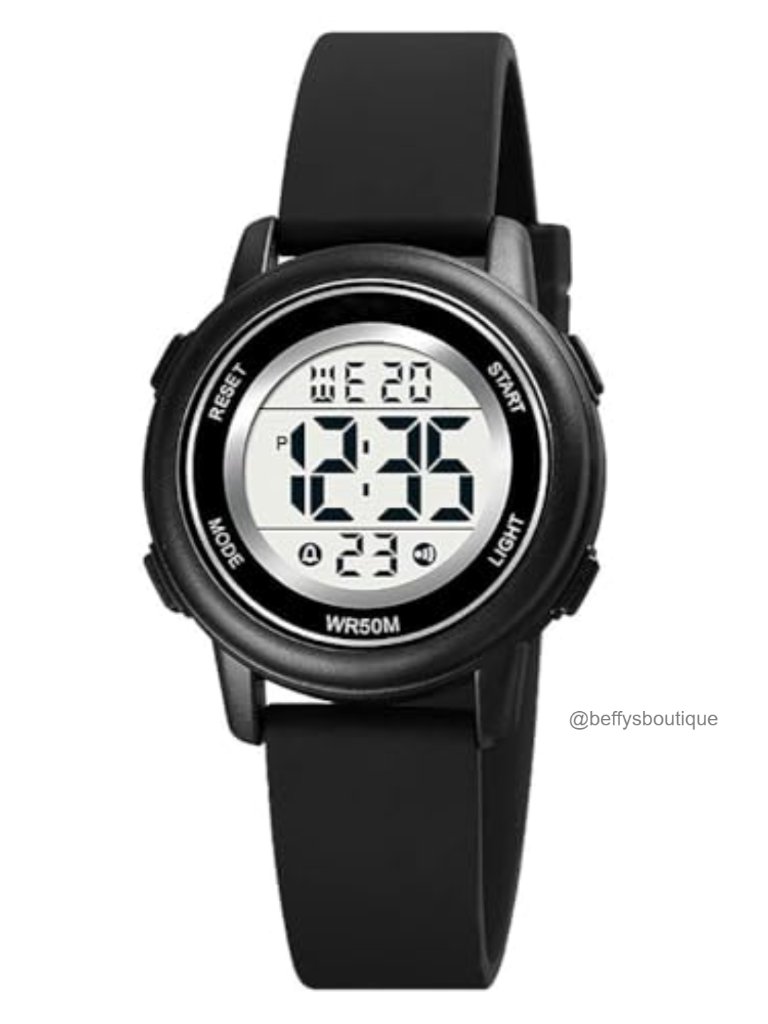 Womens Digital Led Watch Multifunction Waterproof Alarm Stopwatch Sports Womens Digital Led Watch Multifunction Waterproof Alarm Stopwatch Sports